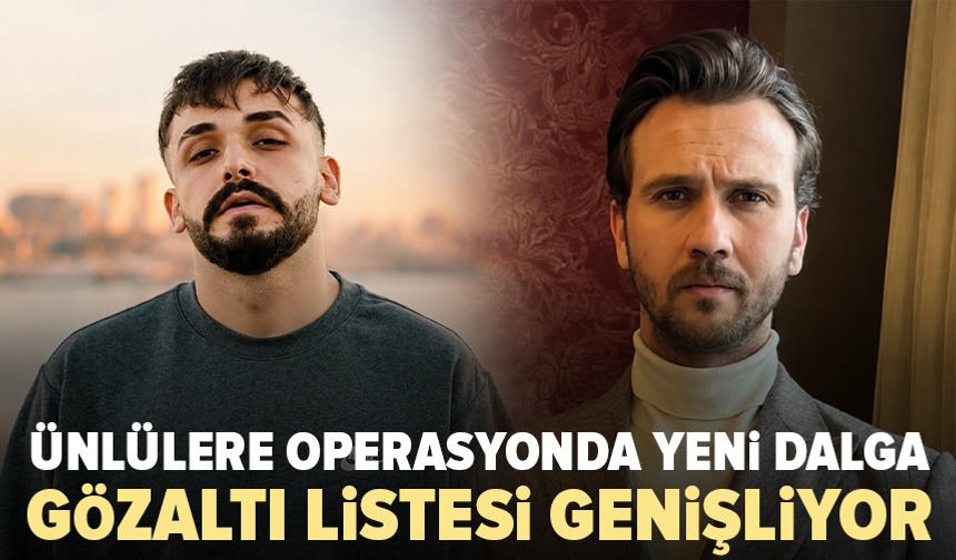Ünlülere uyuşturucu operasyonu: Aras Bulut İynemli, Sefo ve Melis Sezen gözaltında