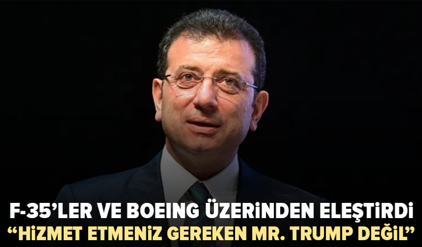 İmamoğlu’ndan Erdoğan’a ABD çıkışı: “Kazanan hep ABD”