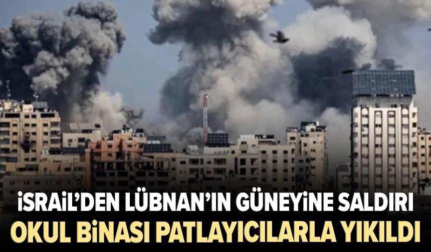İsrail’den Lübnan’ın güneyine saldırı