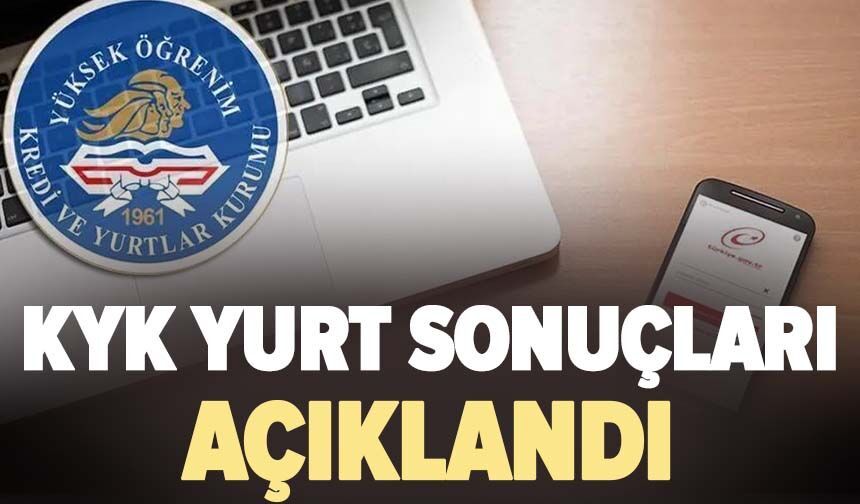 KYK yurt sonuçları açıklandı: Öğrenciler sonuçlarını e-Devlet’ten öğrenebilecek