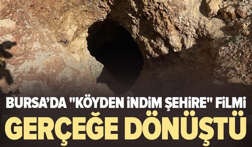 Bursa’da Yeşilçam filmi gerçeğe dönüştü: Evin altından komşu bahçeye tünel çıktı