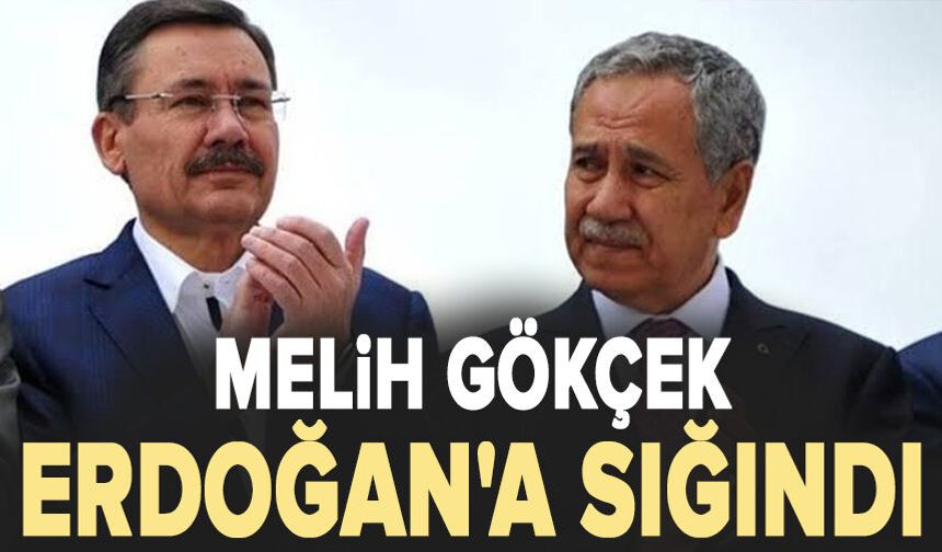 Melih Gökçek Erdoğan'a sığındı