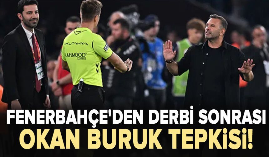 Fenerbahçe'den yayıncı kuruluşa Okan Buruk tepkisi!