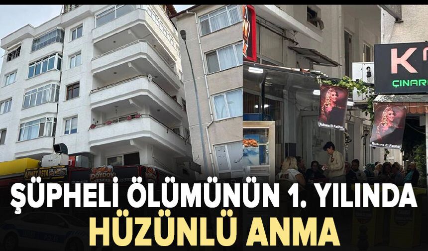 Güllü düştüğü evinin önünde dualarla anıldı