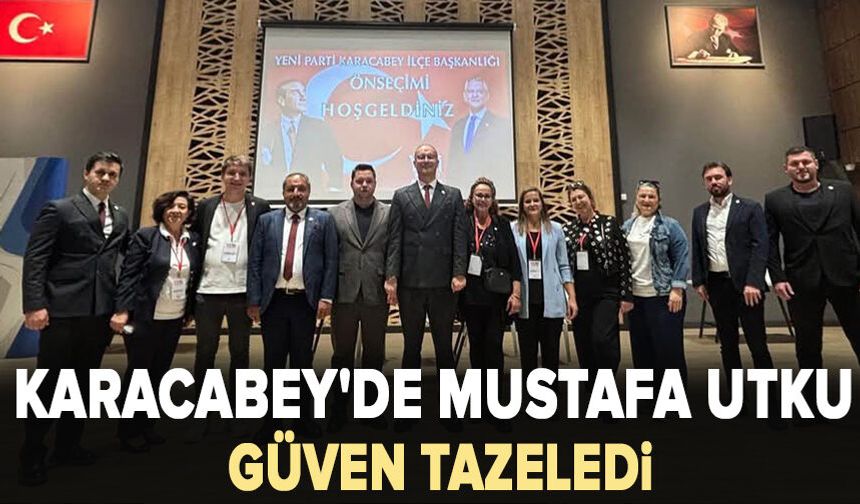 Karacabey'de Mustafa Utku güven tazeledi