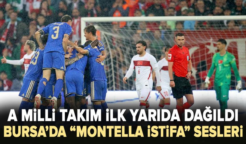 Bursa’da tribünler ayağa kalktı: “Montella ve Federasyon istifa!”