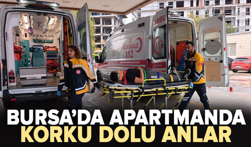Bursa'da korkutan olay: 12 yaşındaki çocuk 4 metreden düştü