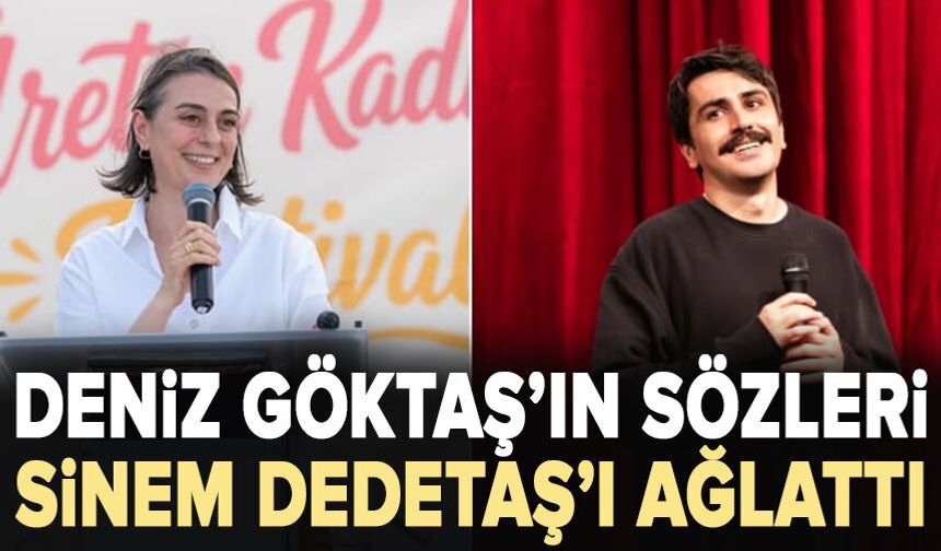Deniz Göktaş’ın cezaevi çıkışındaki sözlerine Sinem Dedetaş’tan duygusal yanıt