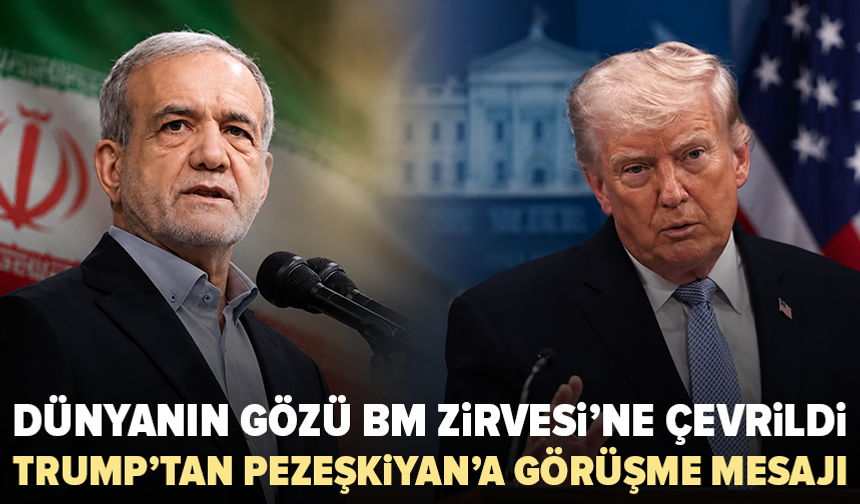 Trump’tan İran mesajı: Pezeşkiyan’la görüşmeye açık
