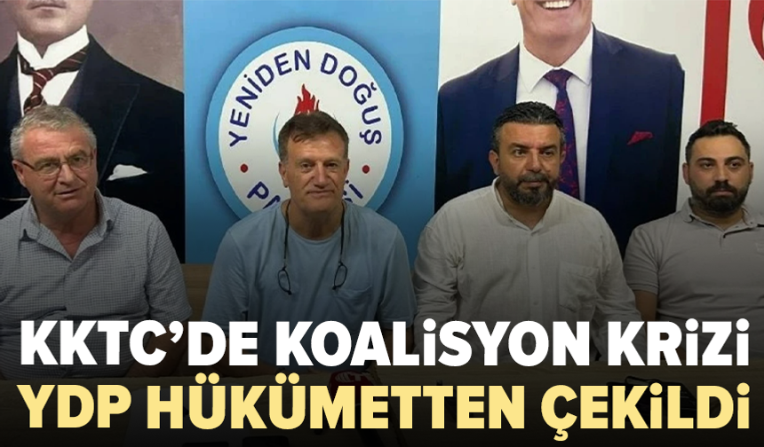 Feribot faciası sonrası KKTC’de siyasi kriz: YDP hükümetten çekildi