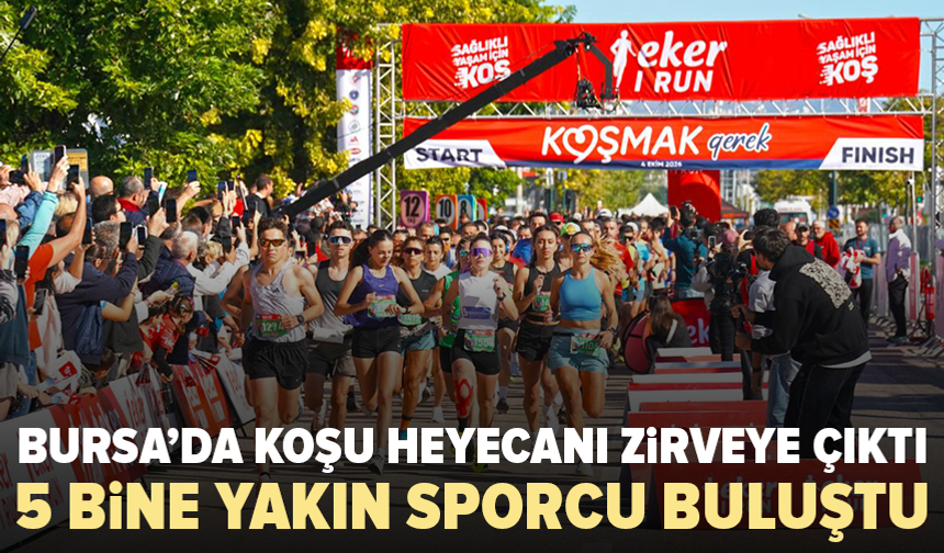 Eker I Run’da 5 bine yakın koşucu Bursa’da buluştu