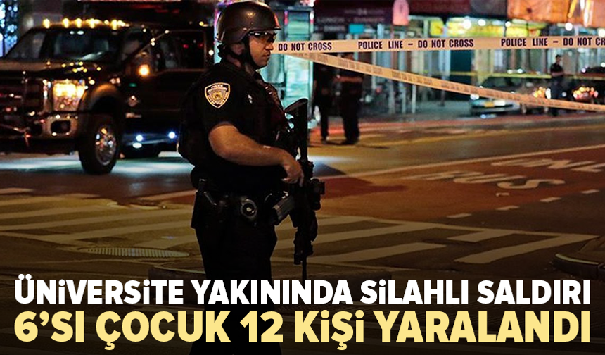 ABD’de üniversite yakınında silahlı saldırı: 6’sı çocuk 12 yaralı