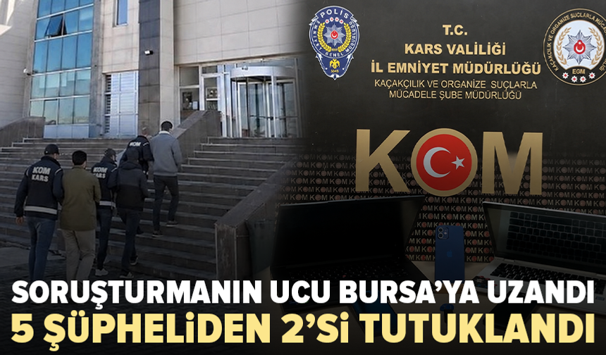 Bursa’da zimmet operasyonu: 2 kişi tutuklandı
