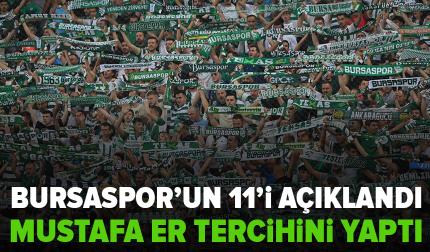 Bursaspor’da Mardin 1969 Spor mesaisi: İlk 11 netleşti