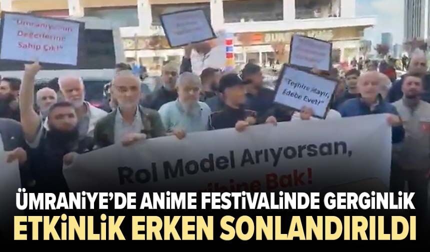 Ümraniye’de anime festivalinde gerginlik! Saldırı sonrası etkinlik erken sonlandırıldı