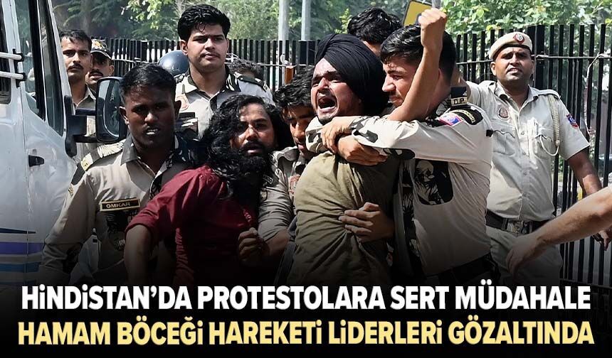Hindistan’da protestolara sert müdahale: Hamam Böceği Hareketi liderleri gözaltında