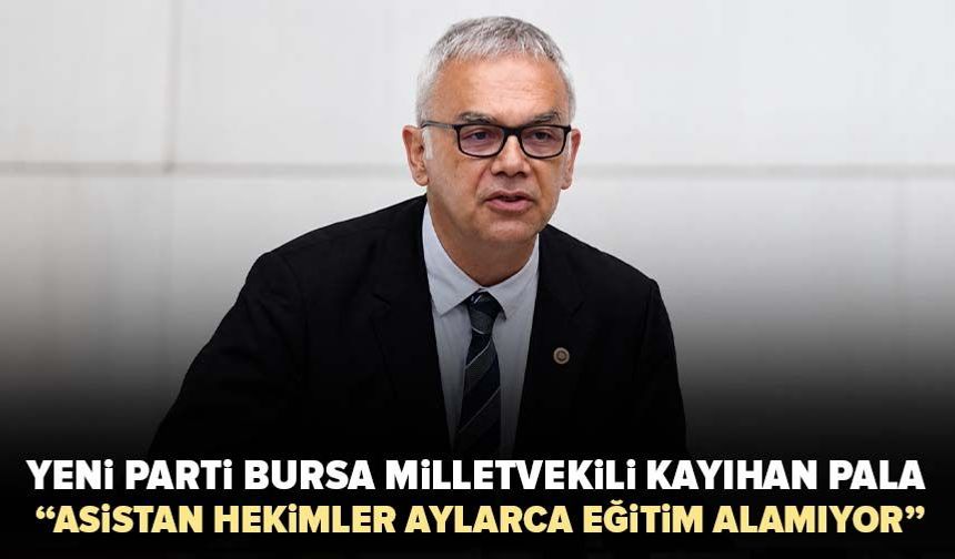 Kayıhan Pala: “Asistan hekimler aylarca eğitim alamıyor!”