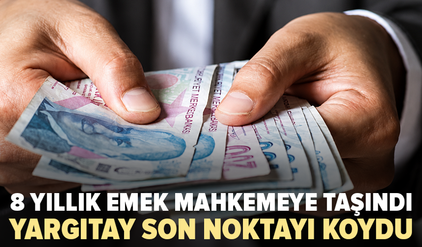 Maaşını alamadı, istifa etti: Yargıtay yıllar sonra son sözü söyledi