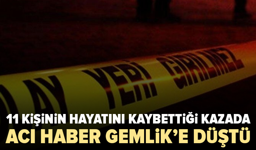 Manisa’daki otobüs faciasında acı haber Bursa’ya ulaştı