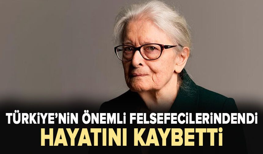 Prof. Dr. İoanna Kuçuradi hayatını kaybetti