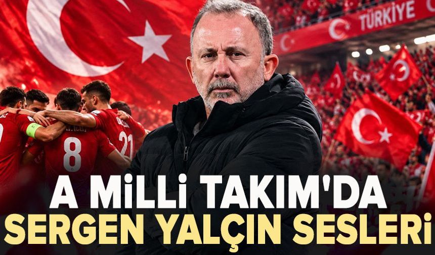Sergen Yalçın, A Milli Takım'ın yeni teknik direktörü oldu