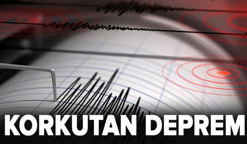 Datça'da korkutan deprem!