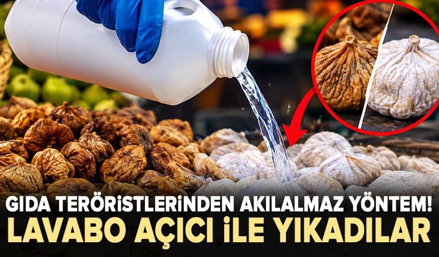 Gıda teröristlerinden akılalmaz yöntem!