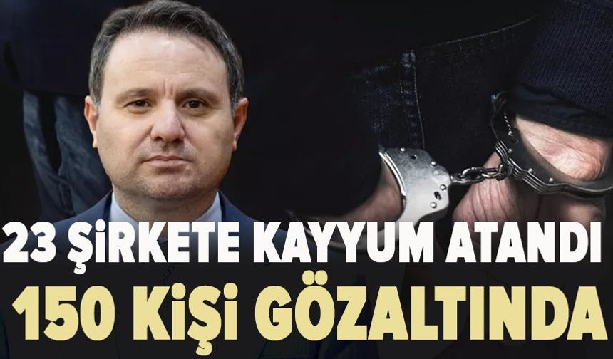 Dev yasa dışı bahis operasyonu! 23 şirkete kayyum atandı, 150 kişi gözaltında