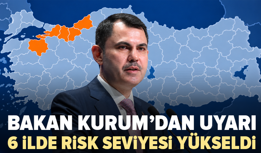 Murat Kurum açıkladı: Bursa dahil 6 ile turuncu kod