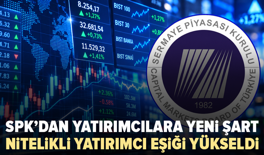 Nitelikli yatırımcı eşiği 50 milyon TL’ye yükseltildi