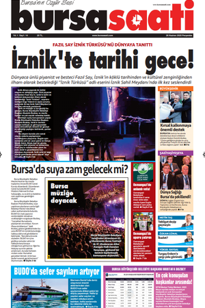 Bursa Saati Gazetesi 26 Haziran