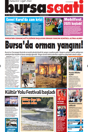 Bursa Saati Gazetesi 03 Temmuz