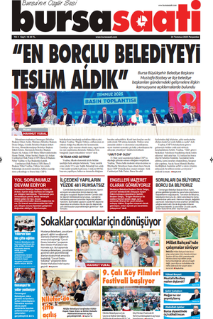 Bursa Saati Gazetesi 24 Temmuz