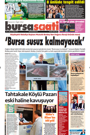 Bursa Saati Gazetesi 23 Ekim